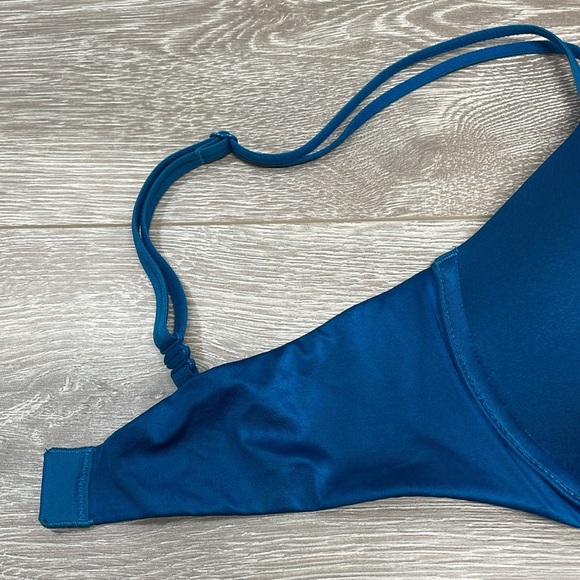 Victoria’s Secret Very Sexy Push-up Bra Teal Underwire 32D - Picture 3 of 11